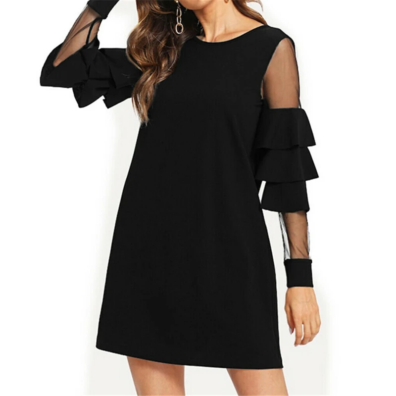 Vintage Dress Summer Women Long Sleeve Dress Plus Size Womens Dresses Solid Color Ladies Dresses Sexy Party Clothes Clubwear
Vintage Dress Summer Women Long Sleeve Dress Plus Size Womens Dresses Solid Color Ladies Dresses Sexy Party Clothes Clubwear