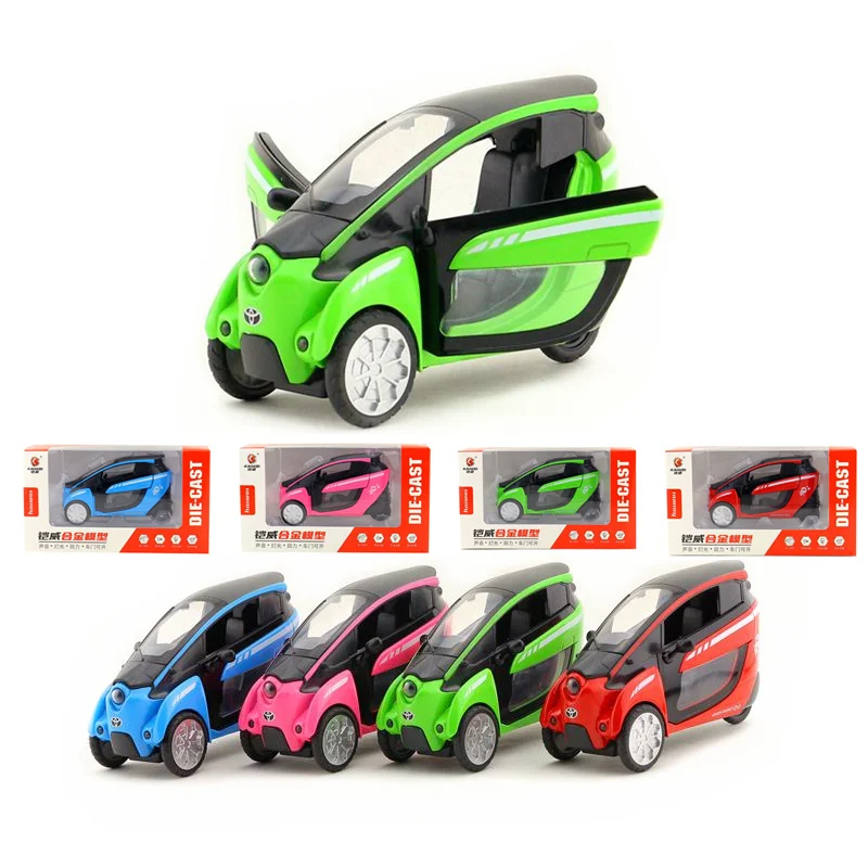 Diecast Toy Model/TOYOTA I-Road Electric Power Tricycle Car/Pull Back/Sound & Light/Educational Collection/Gift For Children
Diecast Toy Model/TOYOTA I-Road Electric Power Tricycle Car/Pull Back/Sound & Light/Educational Collection/Gift For Children