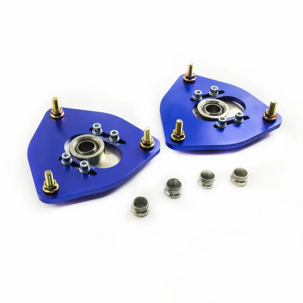 CAMBER PLATES For SUBARU IMPREZA GD 2002-2007 TOP MOUNT FRONT Coilover Kits