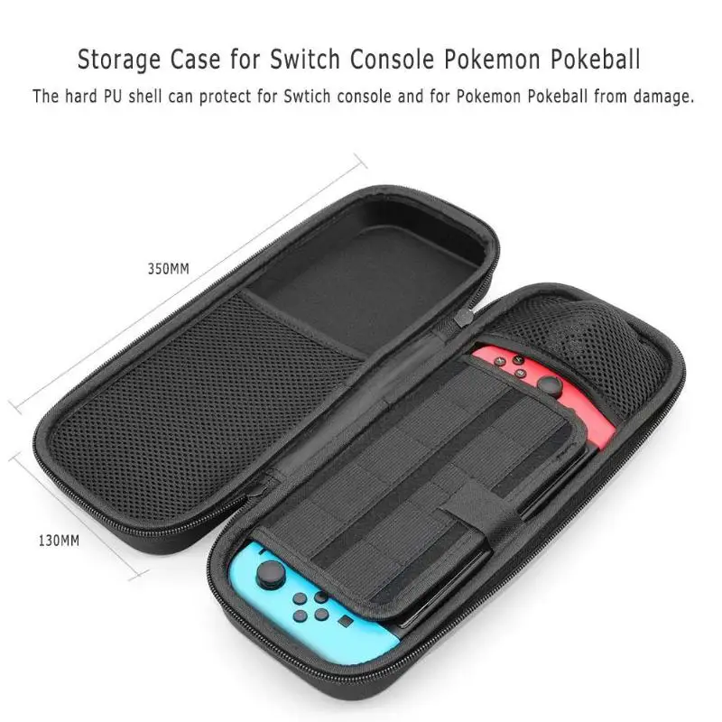 Portable Case for Nintend Switch PU Carry Game Storage Bag Hard Shell Pouch for Nintend Switch Console Pikachu Pokemon Pokeball
Portable Case for Nintend Switch PU Carry Game Storage Bag Hard Shell Pouch for Nintend Switch Console Pikachu Pokemon Pokeball
