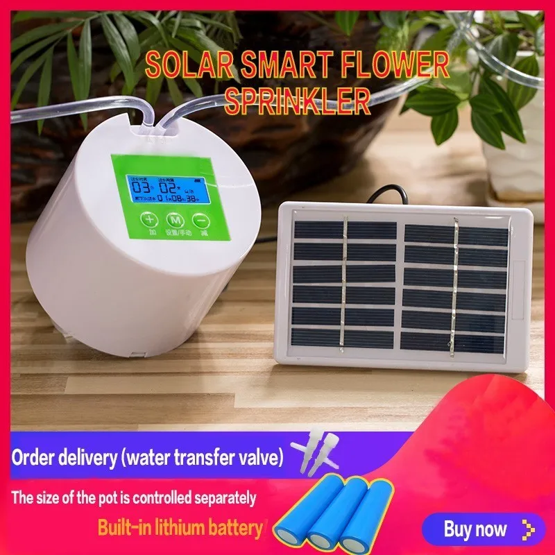 Solar Charging Automatic Watering Device Home Intelligent Timing Irrigation Tool Water Pump Seepage Drip Lazy Watering Flowers
Solar Charging Automatic Watering Device Home Intelligent Timing Irrigation Tool Water Pump Seepage Drip Lazy Watering Flowers