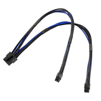 Dual Mini PCI-E 6Pin 6P to Standard PCIE 8Pin 8P Video Graphics Card Cord Power Cable for Apple Mac G5 for Mac Pro 20/30/40cm
Dual Mini PCI-E 6Pin 6P to Standard PCIE 8Pin 8P Video Graphics Card Cord Power Cable for Apple Mac G5 for Mac Pro 20/30/40cm