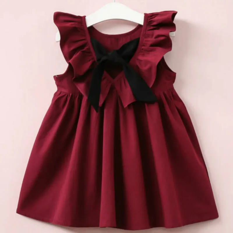 2018 Summer New Girl Korean Version Bow Tie Ear Dress Children's Sweet A Character
2018 Summer New Girl Korean Version Bow Tie Ear Dress Children's Sweet A Character