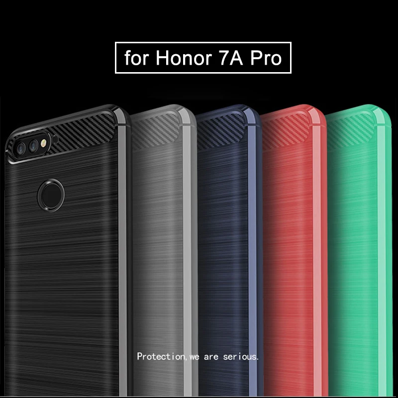 Honor 7A Pro Case Matte Brushed Silicone Cover for Huawei Honor 7A Pro Case Bumper Back Cover Carbon Fiber Case for Huawei 7APro
Honor 7A Pro Case Matte Brushed Silicone Cover for Huawei Honor 7A Pro Case Bumper Back Cover Carbon Fiber Case for Huawei 7APro