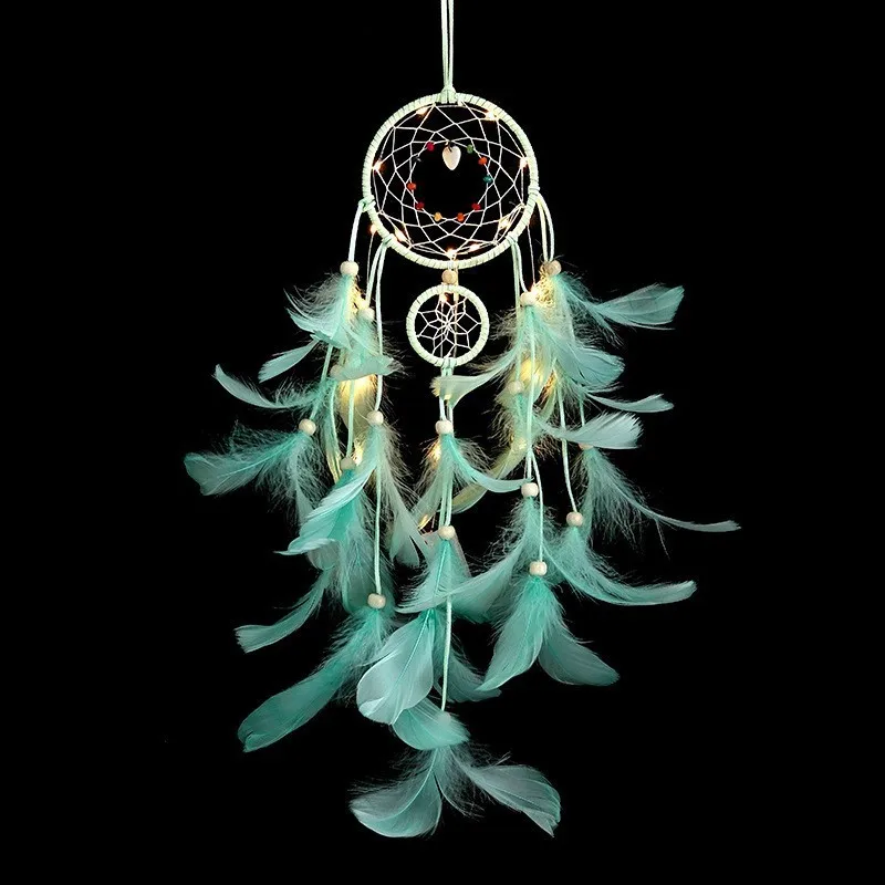 Dream Catcher Feather Manual Wind Chimes Pendant Vehicle Pendant Home Ornament Decoration Nordic
Dream Catcher Feather Manual Wind Chimes Pendant Vehicle Pendant Home Ornament Decoration Nordic