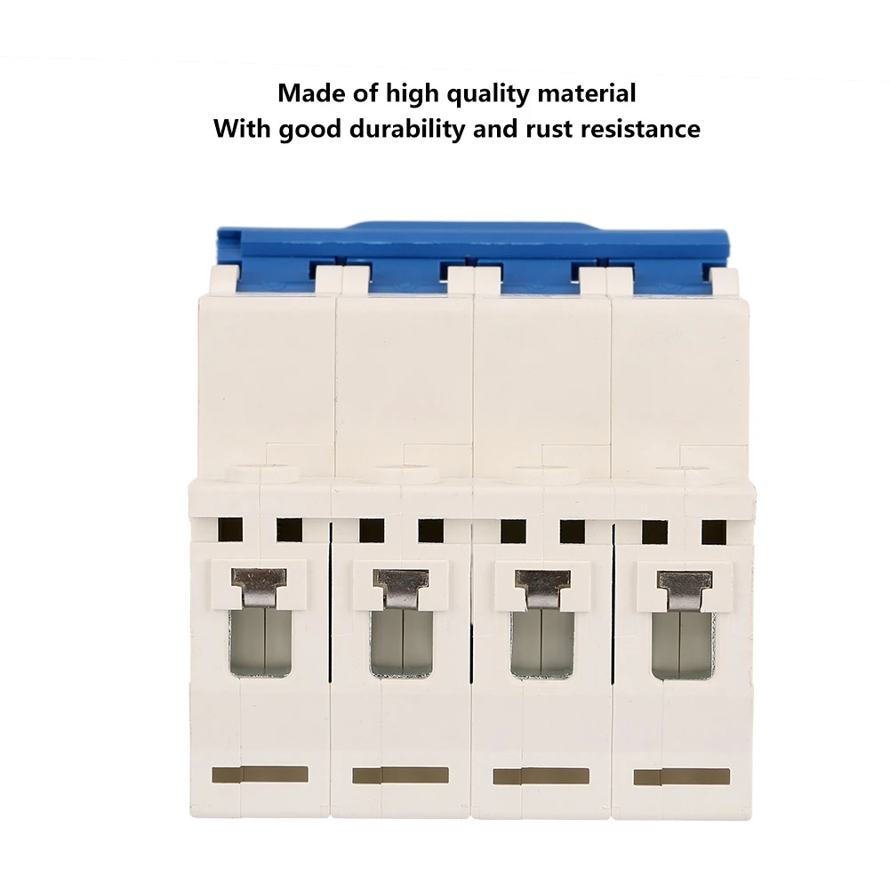 DZ47-63 4P 32A 400V Miniature RCCB Residual Current Circuit Breaker For Home Decoration
DZ47-63 4P 32A 400V Miniature RCCB Residual Current Circuit Breaker For Home Decoration