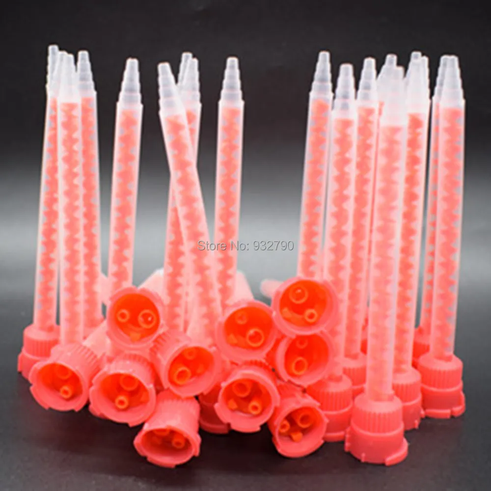 50pcs 10:1 Mixing Ratio Dispenser Mixer Mixing Nozzle Applicator AB Glue Epoxy Resin Adhesive Mixing Nozzle for Adhesive Mix
50pcs 10:1 Mixing Ratio Dispenser Mixer Mixing Nozzle Applicator AB Glue Epoxy Resin Adhesive Mixing Nozzle for Adhesive Mix