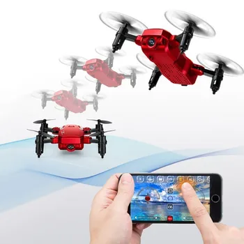 Foldable Mini RC Drone With 0.3MP/2MP WiFi HD Camera Altitude Hold One Key Takeoff 360-degree Stunt High Speed Quadcopter Toys
Foldable Mini RC Drone With 0.3MP/2MP WiFi HD Camera Altitude Hold One Key Takeoff 360-degree Stunt High Speed Quadcopter Toys