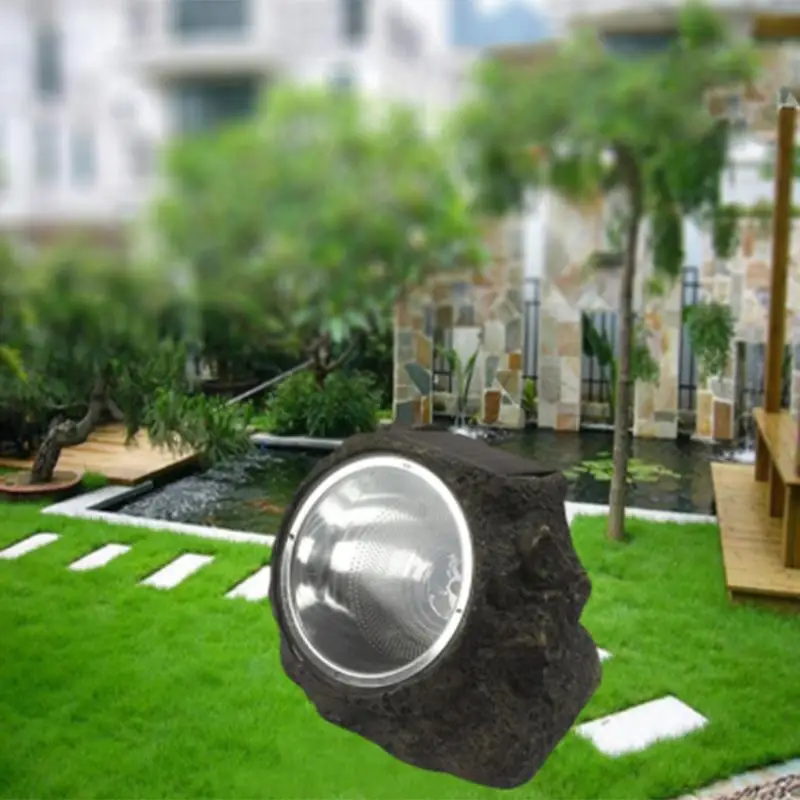 3 LED Solar Lamp Landscape Lawn Light Waterproof Solar Garden Lights for Home Decor Stone Shape Solar Powered LED Light Lamp
3 LED Solar Lamp Landscape Lawn Light Waterproof Solar Garden Lights for Home Decor Stone Shape Solar Powered LED Light Lamp