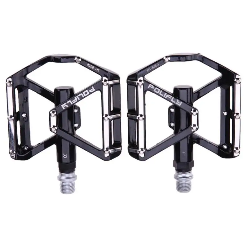 Bicycle Aluminum Alloy Mountain Bike Pedals Road Cycling Sealed Black Bearing Pedals BMX UltraLight Bicycle Parts Pedals New
Bicycle Aluminum Alloy Mountain Bike Pedals Road Cycling Sealed Black Bearing Pedals BMX UltraLight Bicycle Parts Pedals New