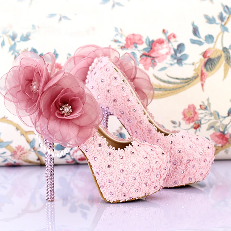 Handmade Pink Lace Wedding Shoes Women Pumps Bridal Dress Prom Shoes Party Shoes Beautiful Applique Bridesmaid Shoes 10/12/14cm
Handmade Pink Lace Wedding Shoes Women Pumps Bridal Dress Prom Shoes Party Shoes Beautiful Applique Bridesmaid Shoes 10/12/14cm
