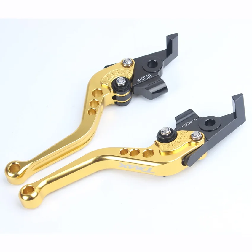 CNC Short Brake Clutch Levers For YAMAHA TMAX530 2012-2017 TMAX500 2010-2011 Logo TMAX Gold
CNC Short Brake Clutch Levers For YAMAHA TMAX530 2012-2017 TMAX500 2010-2011 Logo TMAX Gold