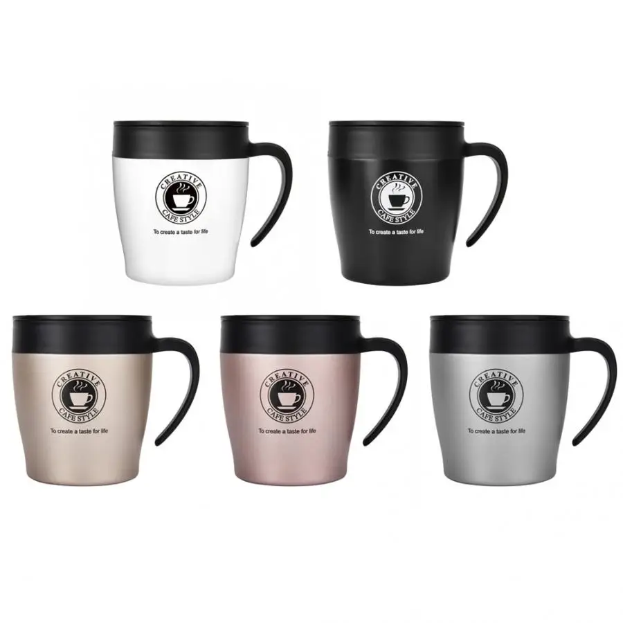 High Quality Insulated Coffee Mug Espresso Cups with Spoon and Lid Office Travel Mug Vacuum thermal Tea Milk Coffee Cup
High Quality Insulated Coffee Mug Espresso Cups with Spoon and Lid Office Travel Mug Vacuum thermal Tea Milk Coffee Cup
