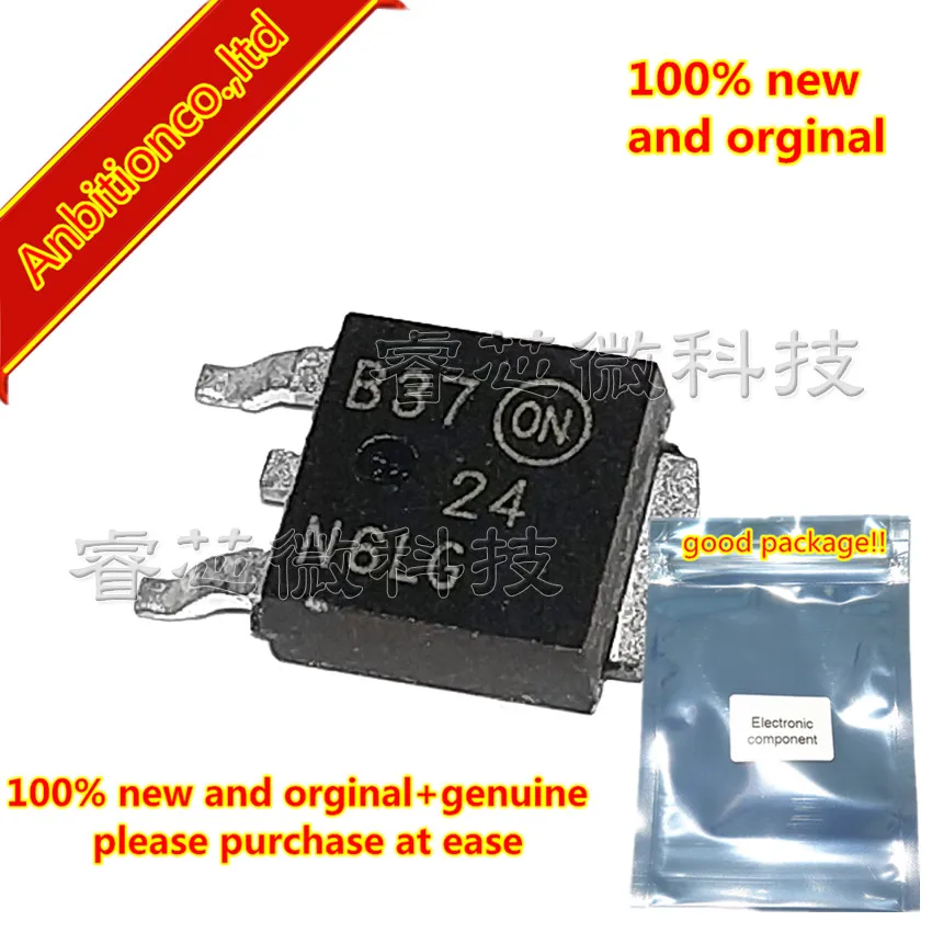 

10pcs 100% new and orginal NTD24N06LT4G 24N06L 24N06G 24N6LG TO252 Power MOSFET 24 Amps, 60 Volts Logic Level, N*Chan in stock