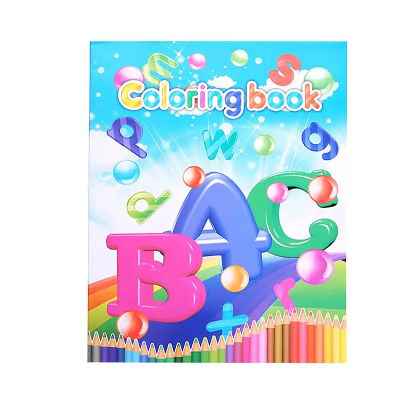 1pc Alphabet Coloring Book Fun English Educational Children Books For Baby Painting Girls Preschoolers Toddlers Boys
1pc Alphabet Coloring Book Fun English Educational Children Books For Baby Painting Girls Preschoolers Toddlers Boys