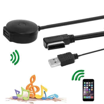 CYSM Media In AMI MDI to Bluetooth Audio Aux & USB Female Cable for Car VW AUDI A4 A6 Q5 Q7 Before 2009
CYSM Media In AMI MDI to Bluetooth Audio Aux & USB Female Cable for Car VW AUDI A4 A6 Q5 Q7 Before 2009