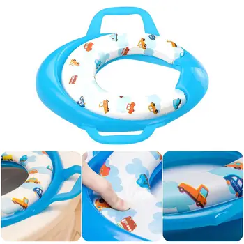 Soft Potty Training Potty Seat With 2 Handles Splash Guard Baby Toilet Seat Portable Toddler Potty Seat For Potty Training Boys
Soft Potty Training Potty Seat With 2 Handles Splash Guard Baby Toilet Seat Portable Toddler Potty Seat For Potty Training Boys