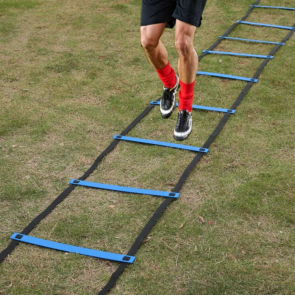 TOMSHOO 11 Rung 17 Feet Agility Ladder Football Training Ladder Adjustable Sports Speed Ladder with Bag Fitness Equipment
TOMSHOO 11 Rung 17 Feet Agility Ladder Football Training Ladder Adjustable Sports Speed Ladder with Bag Fitness Equipment