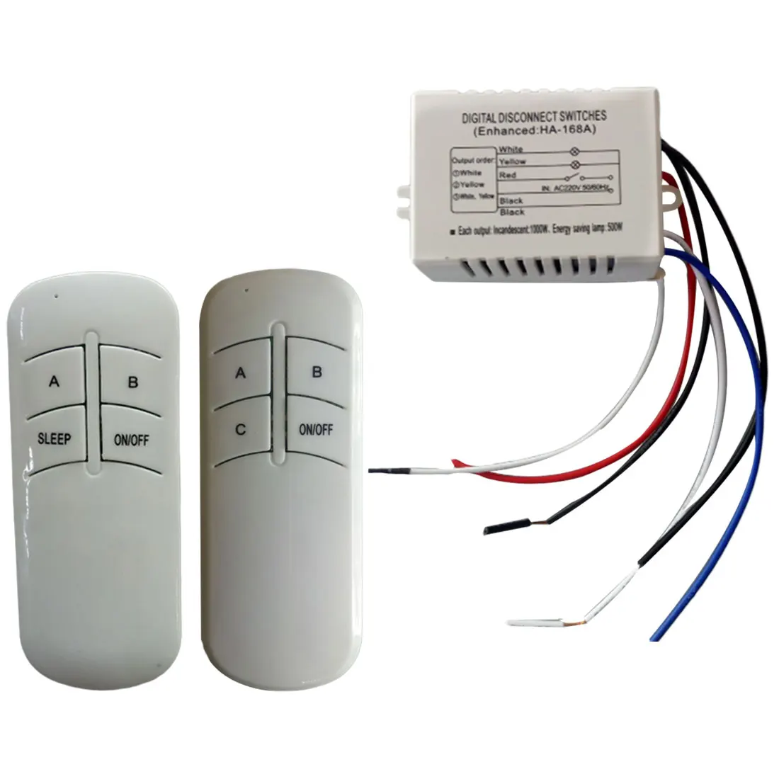 Best selling 2/3Ports ON/OFF Lamp Light Digital Wireless Wall Remote Control Switch Receiver Transmitter
Best selling 2/3Ports ON/OFF Lamp Light Digital Wireless Wall Remote Control Switch Receiver Transmitter