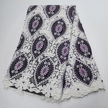 African velvet lace fabric 2019 embroidered beaded Nigerian guipure cord lace fabrics with stones high quality for women dresses 
African velvet lace fabric 2019 embroidered beaded Nigerian guipure cord lace fabrics with stones high quality for women dresses