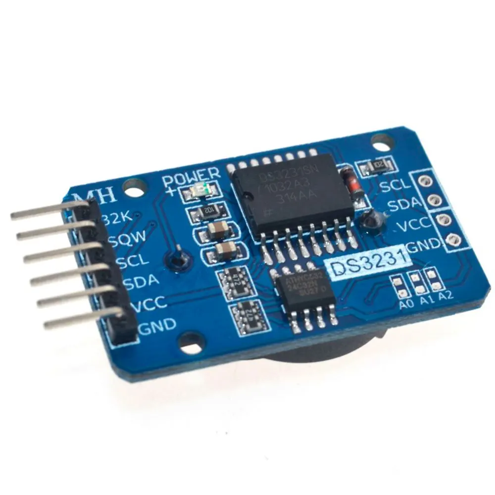 OcioDual Arduino модуль точные часы DS3231 с батареей CR2032 AT24C32 IIC в реальном времени RTC время