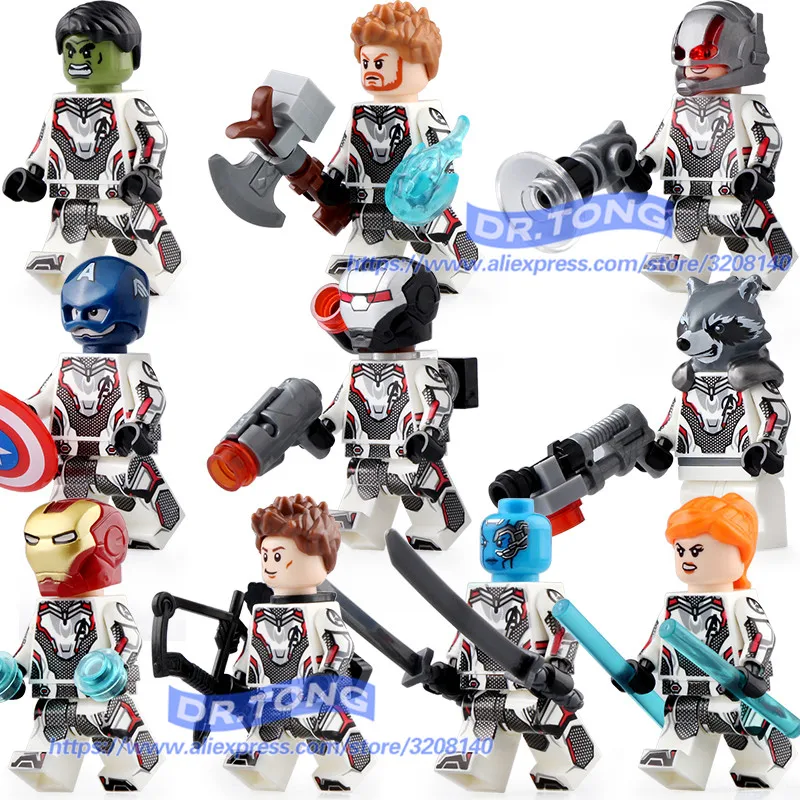 Single Avengers 4 Tony Stark War Machine Thor Hawkeye End Game Space Suit With Micro Model Buliding Blocks Toys For Child Kf6076
Single Avengers 4 Tony Stark War Machine Thor Hawkeye End Game Space Suit With Micro Model Buliding Blocks Toys For Child Kf6076