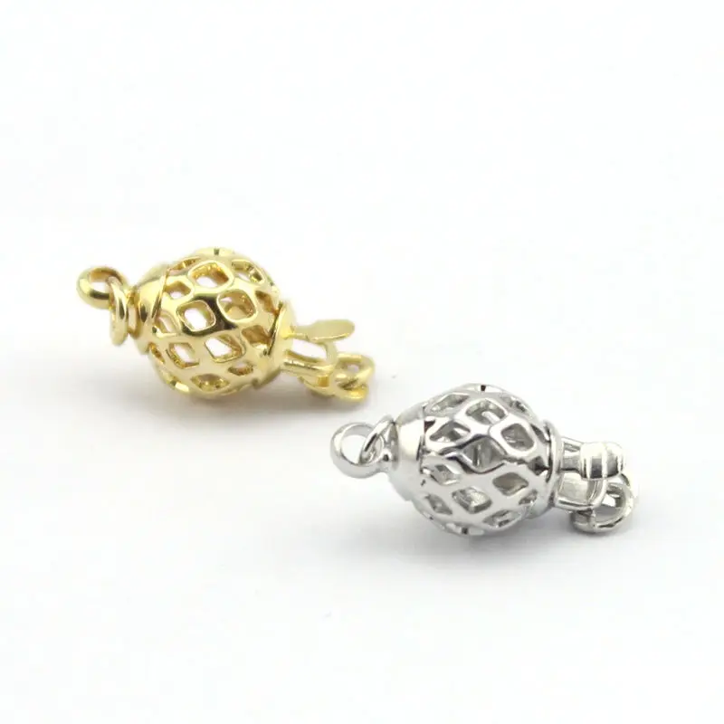 Free Shipping 5Pcs Wholesale Jewelry Design DIY Making Gold Plated Hollow Ball Box Clasp 10mm
Free Shipping 5Pcs Wholesale Jewelry Design DIY Making Gold Plated Hollow Ball Box Clasp 10mm