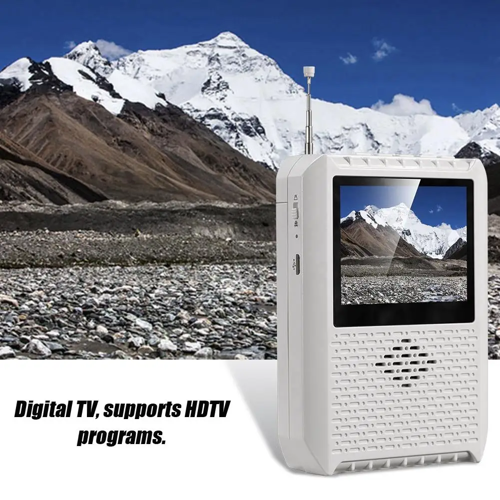 2.8" LCD Screen Japanese Signal Dedicated ISDB-T Handheld Mini TV Television 2019
2.8" LCD Screen Japanese Signal Dedicated ISDB-T Handheld Mini TV Television 2019