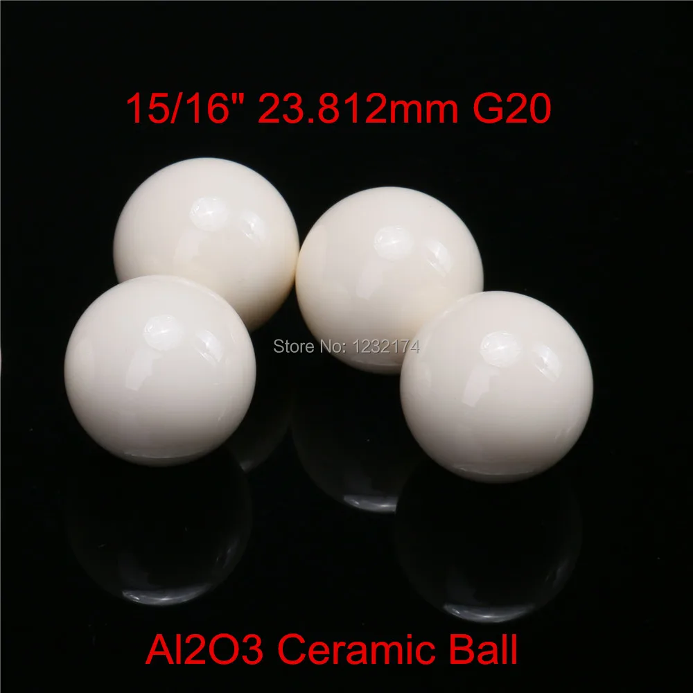 15/16" 23.812mm Alumina Oxide Ceramic Ball Al2O3 G20 used for pump, valve and flow-meter 23.812mm ceramic ball
15/16" 23.812mm Alumina Oxide Ceramic Ball Al2O3 G20 used for pump, valve and flow-meter 23.812mm ceramic ball