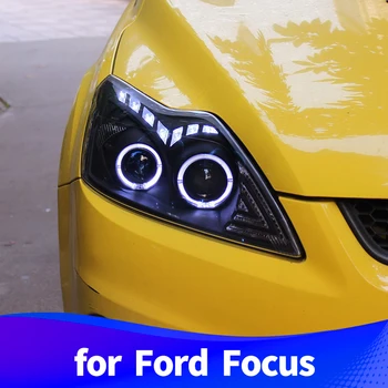Headlight Assembly for Ford Focus 2009 2010 2011 LED halo LED daytime running light turn signal
Headlight Assembly for Ford Focus 2009 2010 2011 LED halo LED daytime running light turn signal