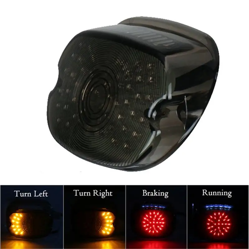 Smoke LED Tail Light For Harley Sportster Dyna Electra Glide Road King Low Rider Sportster Softail Night Train
Smoke LED Tail Light For Harley Sportster Dyna Electra Glide Road King Low Rider Sportster Softail Night Train