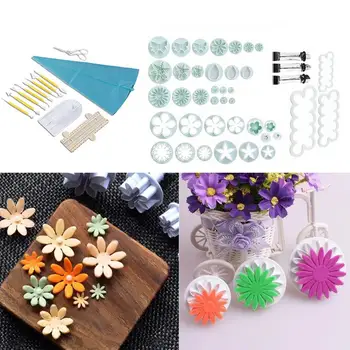 54PCS Cake Decorating Equipment Cake Decorating Tool Set Easy To Use Icing Tips With Pattern Chart Angled Spatula
54PCS Cake Decorating Equipment Cake Decorating Tool Set Easy To Use Icing Tips With Pattern Chart Angled Spatula