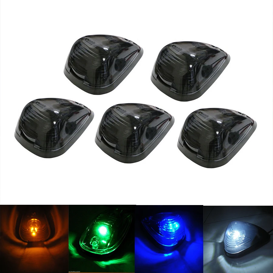 Smoke Lens Car Trucks LED Top Roof Marker Running Lights Waterproof Blue White Green Amber
Smoke Lens Car Trucks LED Top Roof Marker Running Lights Waterproof Blue White Green Amber
