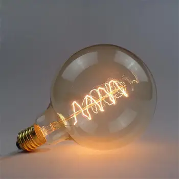 CLAITE G125 40W 220V E27 Wrap Wire Incandescent Bulb Retro Edison Bulb Super Bright Suit for Home Decorated Lights
CLAITE G125 40W 220V E27 Wrap Wire Incandescent Bulb Retro Edison Bulb Super Bright Suit for Home Decorated Lights