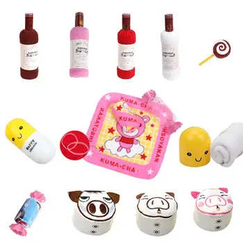 Cute Doll Cotton Towel Innovative Small Decoration Red Wine Capsule Lollipop Shaped Towels
Cute Doll Cotton Towel Innovative Small Decoration Red Wine Capsule Lollipop Shaped Towels