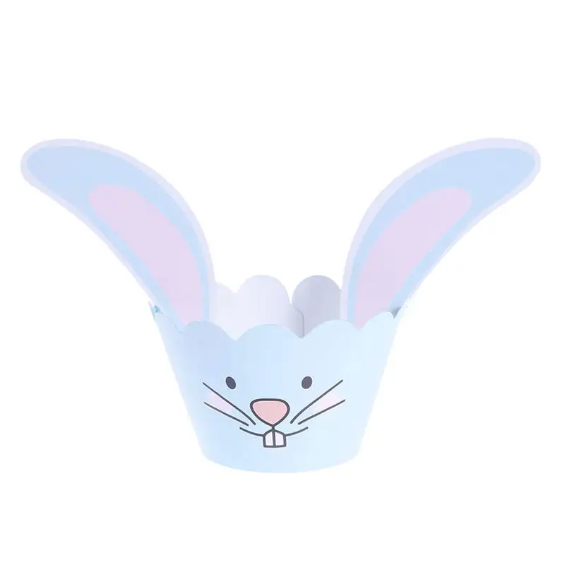12PCS Bunny Cupcake Wrappers Cake Surrounding Edge Cute Rabbit Ear Cake Cupcake Toppers Easter Party Decoration Set (Sky-blue)
12PCS Bunny Cupcake Wrappers Cake Surrounding Edge Cute Rabbit Ear Cake Cupcake Toppers Easter Party Decoration Set (Sky-blue)