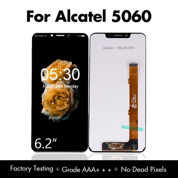 10pcs/lot LCD Display for Alcatel 5V 5060 Screen OT5060 LCD 5060D Display Touch Screen Black High Quality Free Shipping DHL EMS
10pcs/lot LCD Display for Alcatel 5V 5060 Screen OT5060 LCD 5060D Display Touch Screen Black High Quality Free Shipping DHL EMS