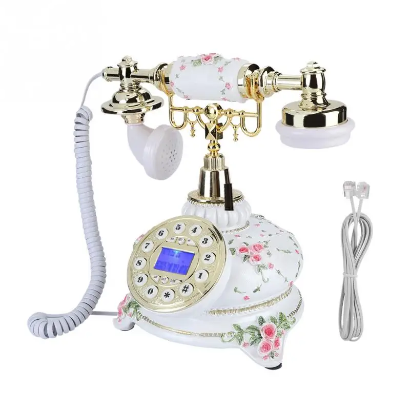Retro Landline Home Office Fixed Telephone FSK/DTMF With Pause and Redial Function of Europe Style
Retro Landline Home Office Fixed Telephone FSK/DTMF With Pause and Redial Function of Europe Style