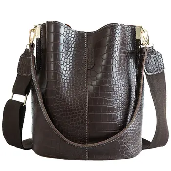TFTP-Women Large Capacity Alligator Bucket Bags Crocodile Pattern Handbag Casual Crocodile Shoulder Messenger Bags Ladies Pu P
TFTP-Women Large Capacity Alligator Bucket Bags Crocodile Pattern Handbag Casual Crocodile Shoulder Messenger Bags Ladies Pu P