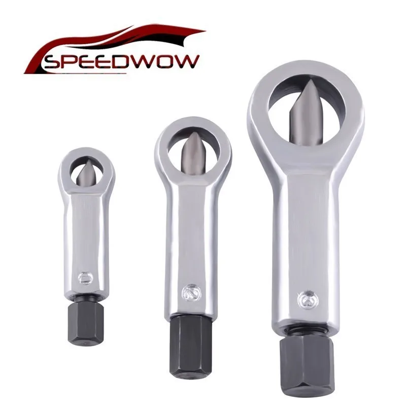 SPEEDWOW 1 Pcs Duty Rust Resistant Damaged Nut Splitter Remover Rusty Nuts Splitter Spanner Remove Cutter Tool Steel Wrench Hex
SPEEDWOW 1 Pcs Duty Rust Resistant Damaged Nut Splitter Remover Rusty Nuts Splitter Spanner Remove Cutter Tool Steel Wrench Hex