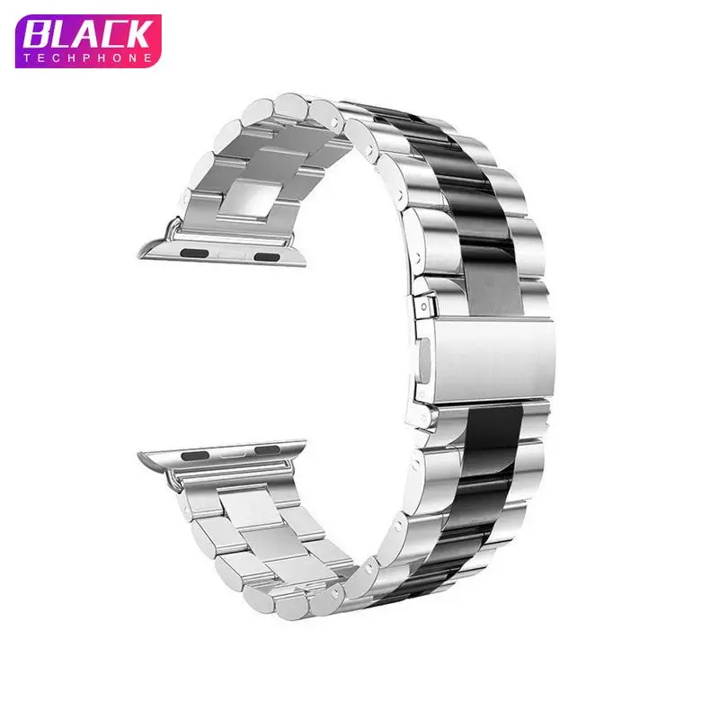 for Apple watch for Apple Stainless Steel Triple Bead Watch with 42/44mm Solid Steel Strap for iWatch3/4 Strap
for Apple watch for Apple Stainless Steel Triple Bead Watch with 42/44mm Solid Steel Strap for iWatch3/4 Strap