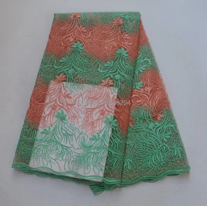 E6205 African Tulle Lace Fabric 2018 African French Lace Fabric High Quality Nigerian Embroidery Tulle Lace peach and green
E6205 African Tulle Lace Fabric 2018 African French Lace Fabric High Quality Nigerian Embroidery Tulle Lace peach and green