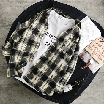 Spring New Plaid Shirt Men Fashion Retro Casual Shirt Man Streetwear Trend Wild Hip Hop Loose Long-sleeved Shirt Male Clothes
Spring New Plaid Shirt Men Fashion Retro Casual Shirt Man Streetwear Trend Wild Hip Hop Loose Long-sleeved Shirt Male Clothes