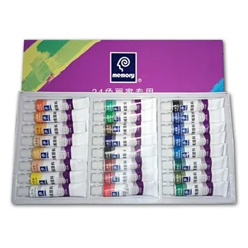 12/18/24 Colors 12ML Tube Acrylic Paint set Nail glass Art Painting paint for fabric Drawing Tools For Kids DIY Water-resistant
12/18/24 Colors 12ML Tube Acrylic Paint set Nail glass Art Painting paint for fabric Drawing Tools For Kids DIY Water-resistant