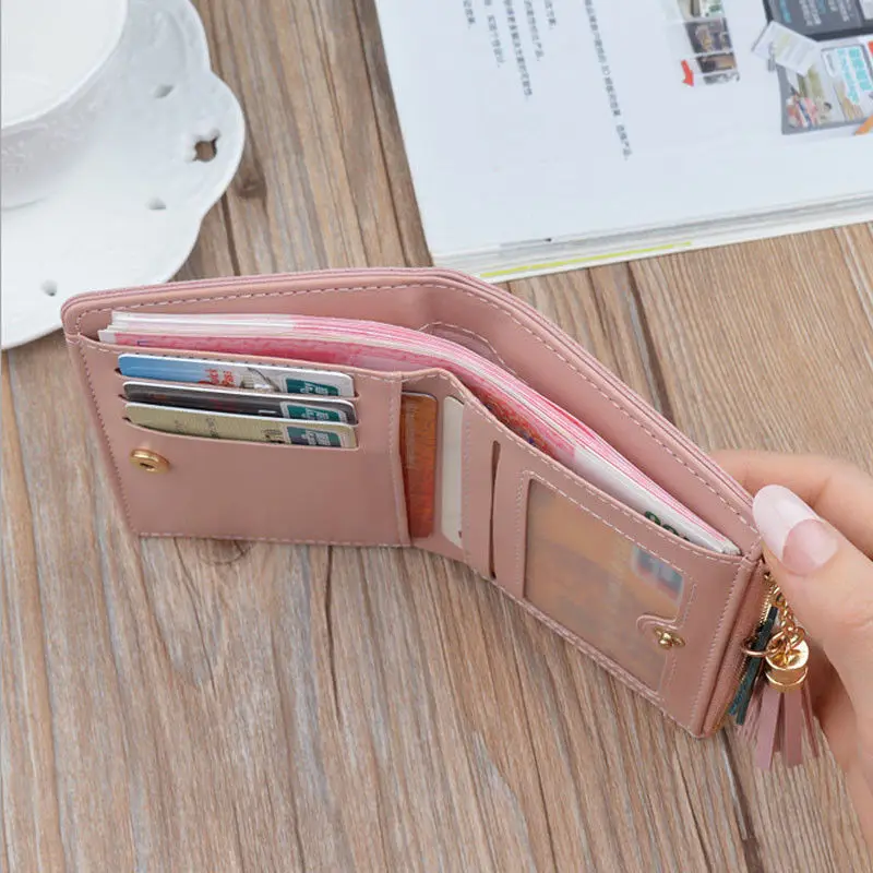2019 New Fashion Leather Women Leather Korean Cute Little Credit Card Wallet Lock Short ID Purse
2019 New Fashion Leather Women Leather Korean Cute Little Credit Card Wallet Lock Short ID Purse