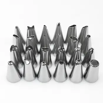 24pcs Confectionery Packing DIY Stainless Steel Icing Piping Nozzles Pastry Tips Fondant Cup Cake Baking Cake decorator Skill Se
24pcs Confectionery Packing DIY Stainless Steel Icing Piping Nozzles Pastry Tips Fondant Cup Cake Baking Cake decorator Skill Se