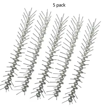 5PCS 50CM Eco-friendly Stainless Steel Bird Spikes Anti Pigeon Nail Bird deterrent tool for Pigeons and other small birds fence
5PCS 50CM Eco-friendly Stainless Steel Bird Spikes Anti Pigeon Nail Bird deterrent tool for Pigeons and other small birds fence