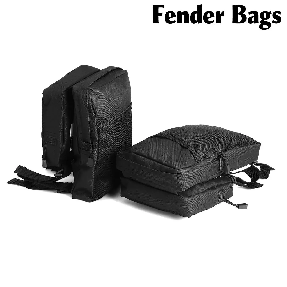 Universal For ATV UTV 4-Wheeler Motorcycle 2Pcs 600D Oxford Black Waterproof Cargo Storage Hunting For Fender Side Bags
Universal For ATV UTV 4-Wheeler Motorcycle 2Pcs 600D Oxford Black Waterproof Cargo Storage Hunting For Fender Side Bags
