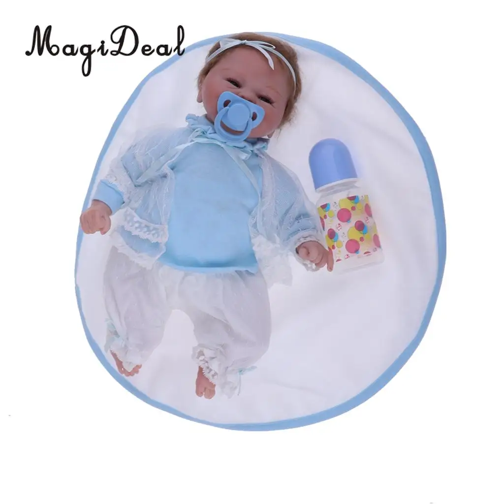18inch Lovely Realistic Newborn Awake Baby Doll Model with Accessories Kids Gift
18inch Lovely Realistic Newborn Awake Baby Doll Model with Accessories Kids Gift