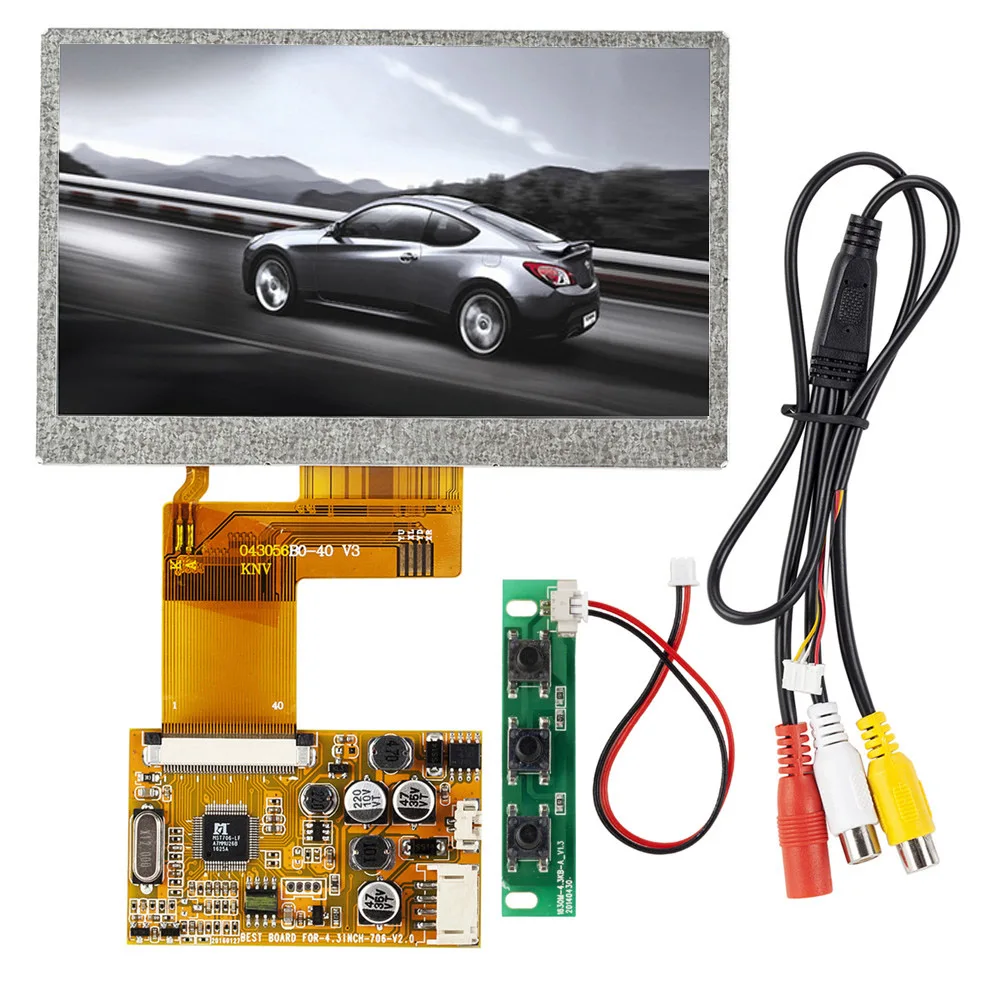 4.3 inch High Resolution 480 *272 LCD Display Module Kit Supports Multi-Role Display
4.3 inch High Resolution 480 *272 LCD Display Module Kit Supports Multi-Role Display